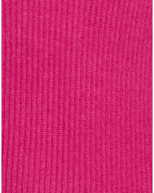 Rag & Bone Pink Solidcolor Cashmere Vneck Lightweight Longsleeve Top