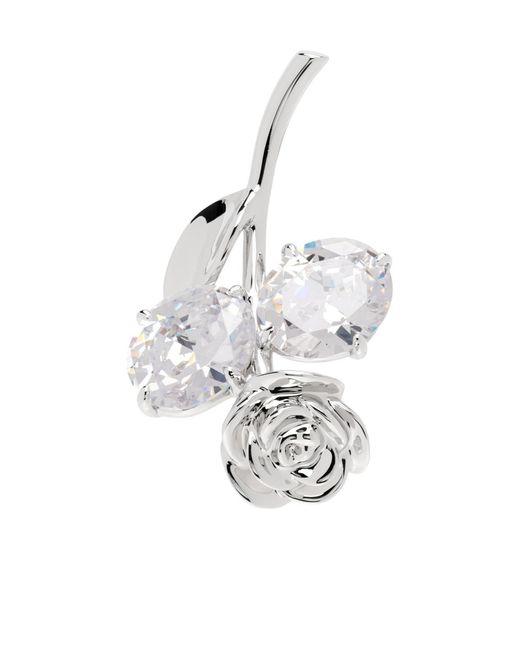 ShuShu/Tong White Pattern Earrings