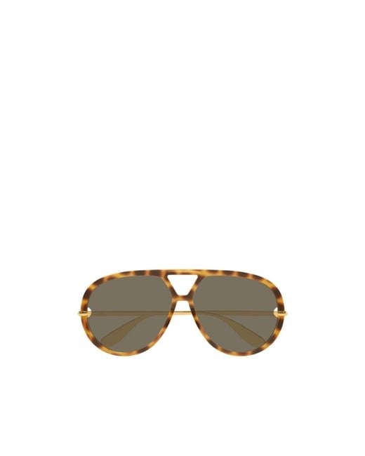 Bottega Veneta Multicolor Eyewear Aviator Frame Sunglasses for men