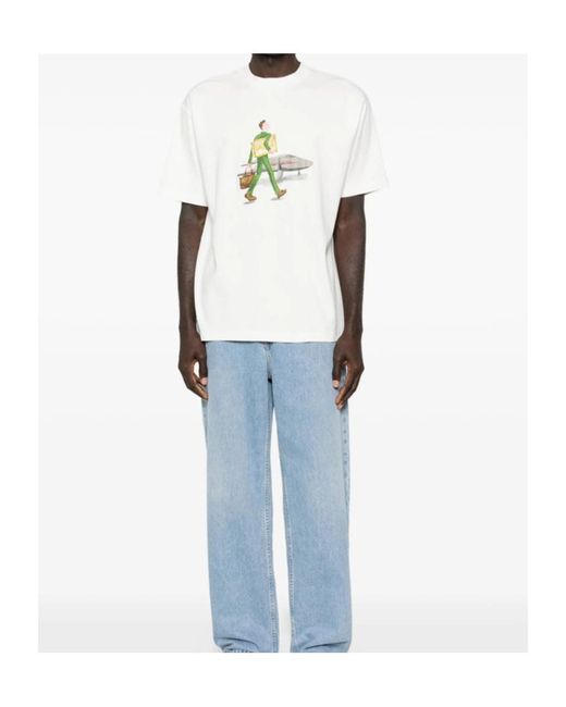 Drole de Monsieur White Drôle De Monsieur L'Homme Au Tableau T-Shirt for men