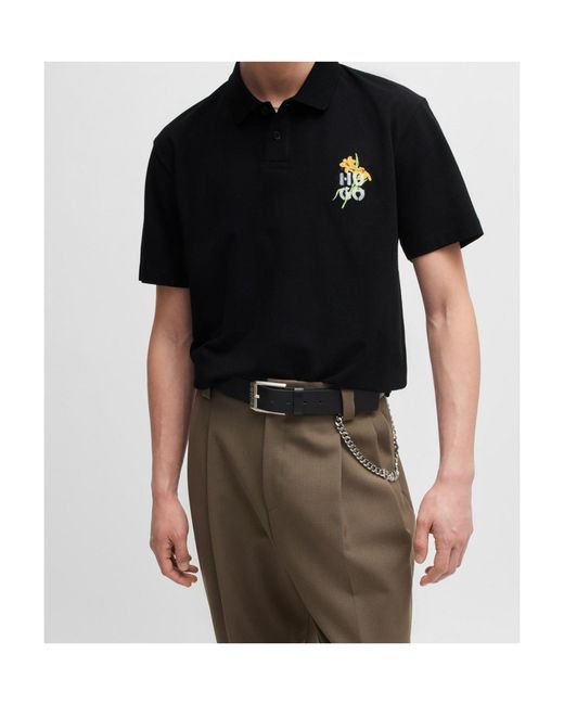 Boss Black Logo Short-Sleeve Polo Shirt for men