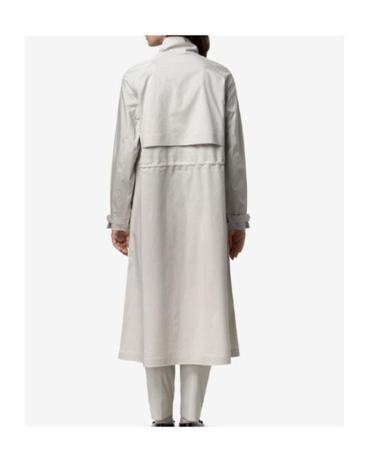 K-Way Gray Barbrein Cotton 3Layers Af