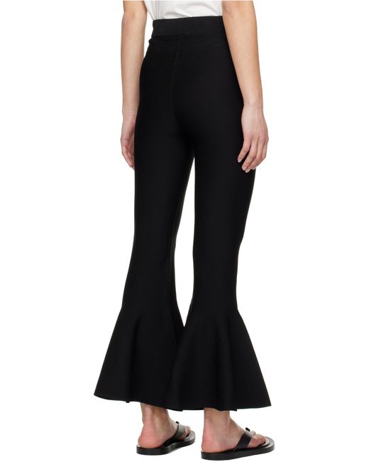 AMI Black Ami Godet Short Trousers