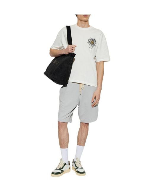 AllSaints White Petals Graphic T-Shirt