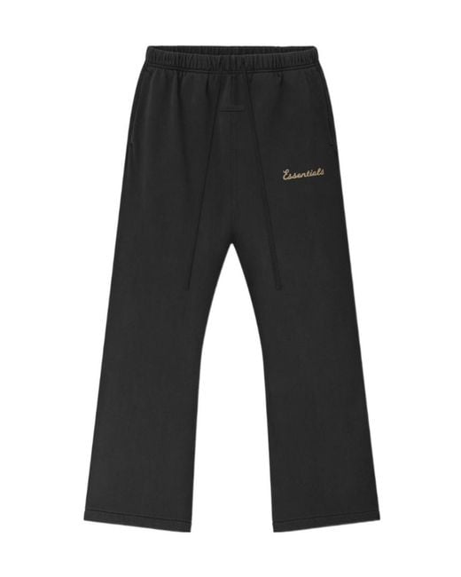 Fear Of God Black Training Classic Flare Sweatpants for men