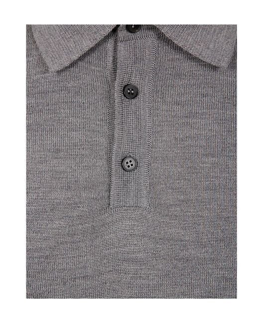 Nuur Gray Long-Sleeved Sweater for men