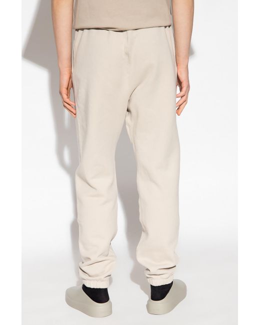 Fear Of God Natural Drawstring Straight Leg Trousers for men