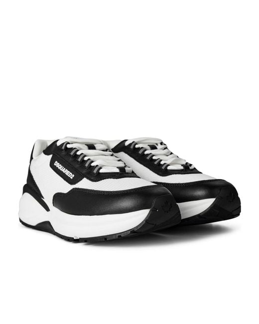 DSquared² Black Dad Sneakers for men
