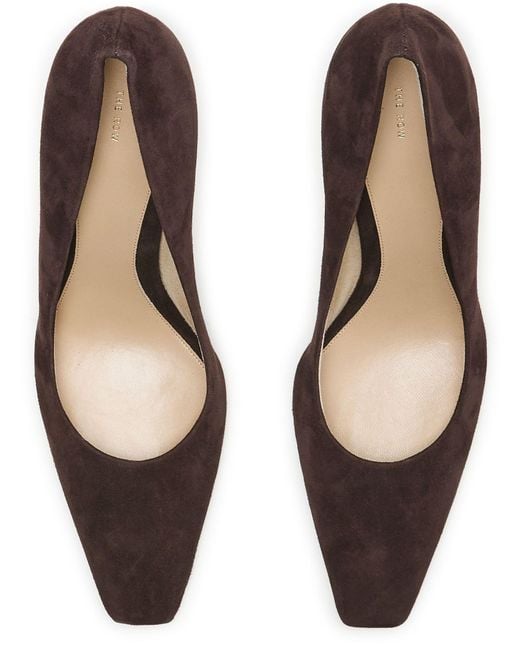 The Row Brown Carla 80 Pumps