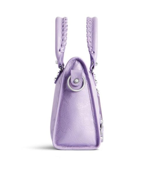 Balenciaga Purple Le City Bag Small