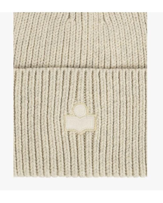 Isabel Marant Natural Logo Hat for men