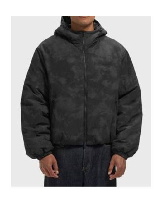 Represent Black Long-Sleeve Hooded Jacket for men