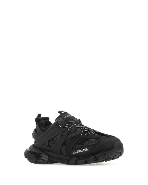 Balenciaga Black Track Lace-Up Sneakers for men