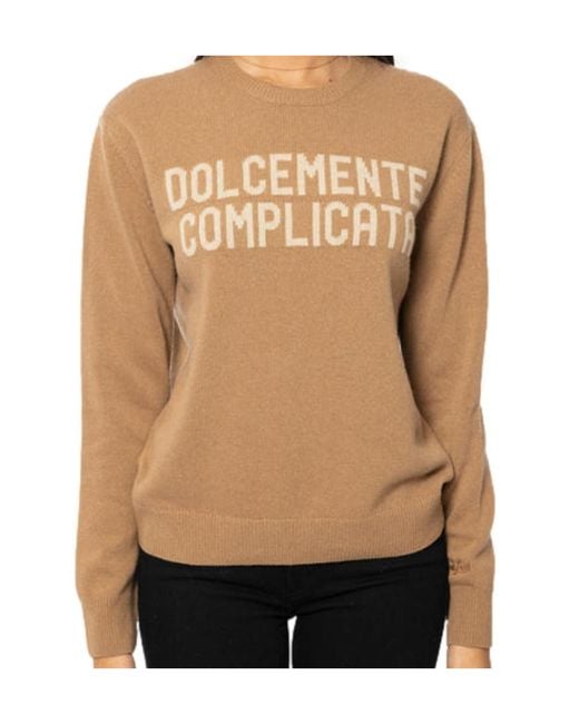 Mc2 Saint Barth Brown Crew Neck Sweater