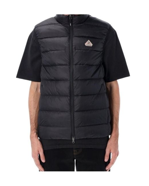 Pyrenex Black Arial Sleeveless Down Vest for men