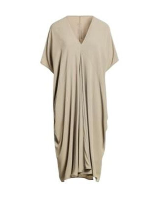 Rick Owens Natural Solid Color Short Sleeve Cardigan