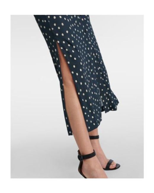 Altuzarra Blue Claudia Jersey Shirt Dress