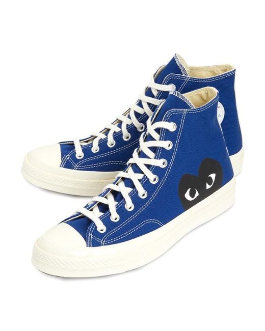 Comme des Garçons Blue Chuck Taylor '70 High-Top Sneakers for men