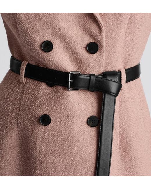 Dior Pink Short Belted Dress