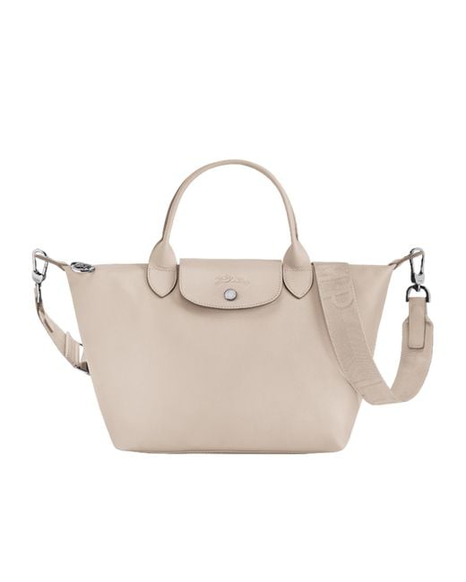 Longchamp White Le Pliage Xtra S Handbag