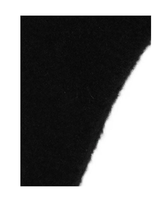 Uma Wang Black Triangle Scarf