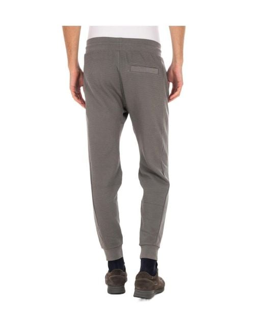 Armani Jeans Gray Cotton Sweatpants for men