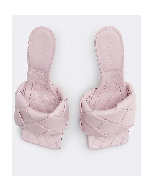 Bottega Veneta Pink Bv Lido Sandals