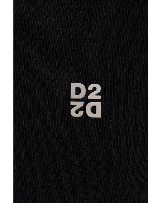 DSquared² Black Long Sleeve Sweatshirt