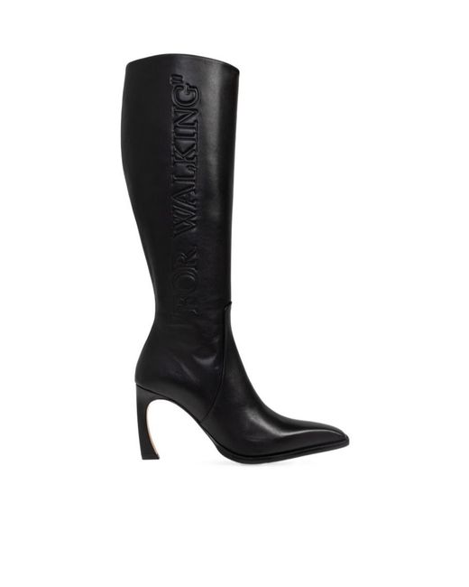 Off-White c/o Virgil Abloh Black For Walking Loop Boots