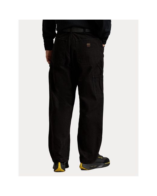 Polo Ralph Lauren Black Belt Loops Slacks for men