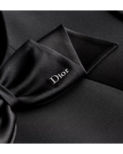 Dior Black Short Straight Dress