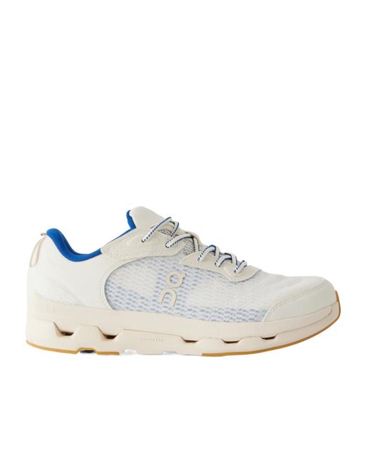 On Shoes White Cloudzone Moon Sneakers