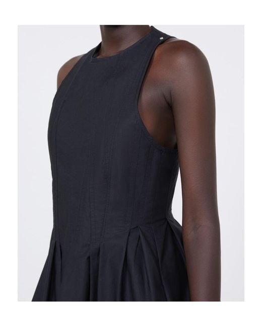 Sportmax Black Ara Sleeveless Mini Dress