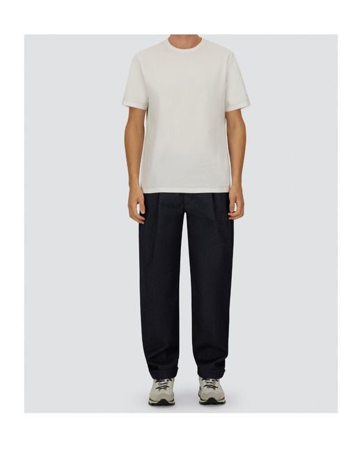 Herno Blue Elasticated Waist Trousers for men