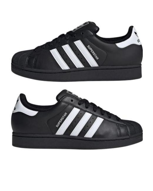 Adidas Black Classic Sneakers for men