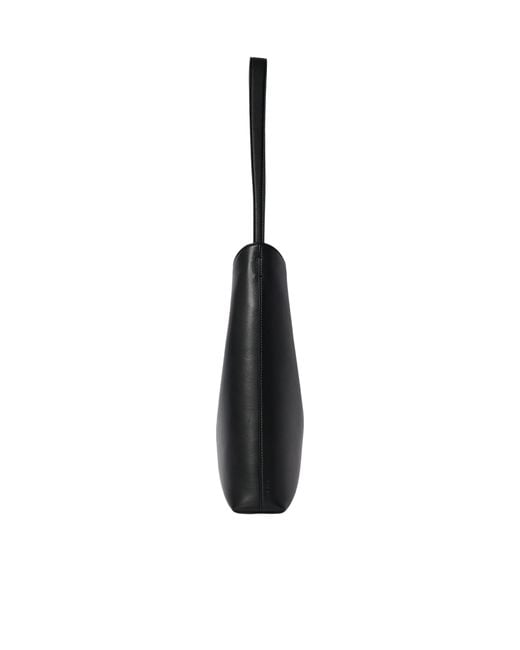 The Row Black Alma Shoulder Bag