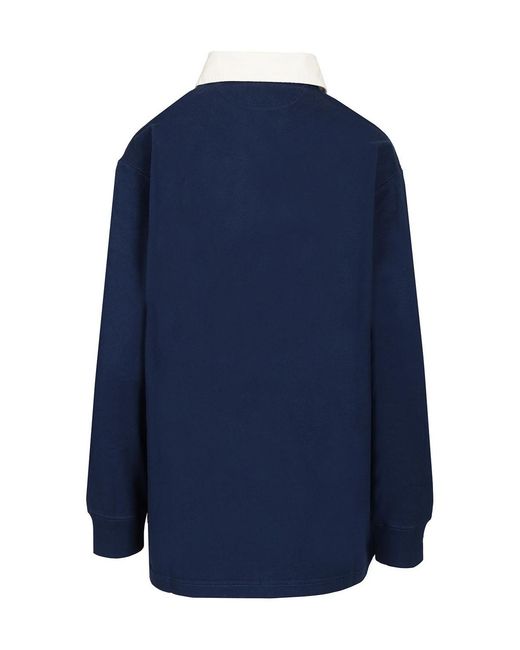 Polo Ralph Lauren Blue Logo Embroidered Polo Shirt