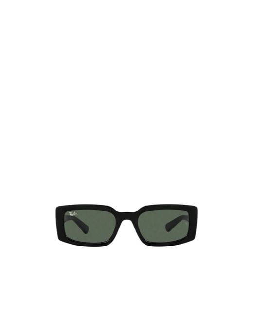Ray-Ban Green Kiliane Rectangular Frame Sunglasses for men