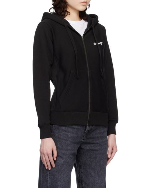 KENZO Black Wild Tiger' Zip Up Hoodie