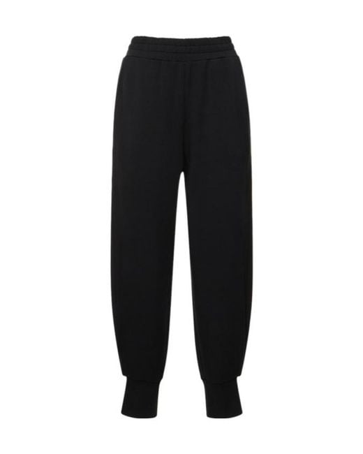 Varley Black Wide Pants With Ribbed Hem