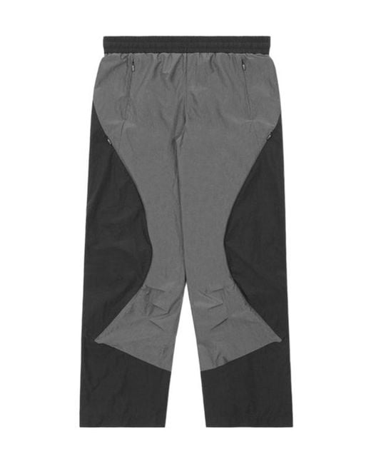 Adererror Gray Elastic Waist Casual Pants for men