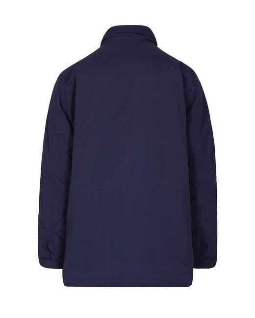 K-Way Blue Manuel Warm Ottoman Waterproof Mid Jacket for men