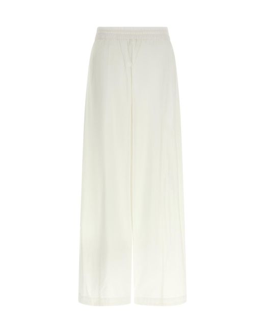 P.A.R.O.S.H. White P.A.R.O..H. Ninja Wide-Leg Pants