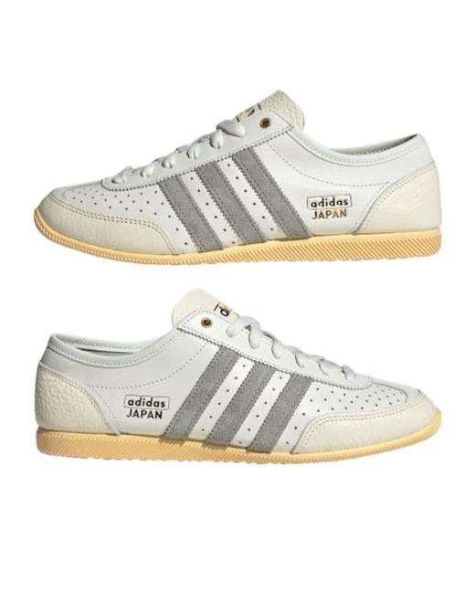 Adidas Originals White Japan Decon Low-Top Sneakers