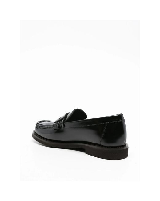Brunello Cucinelli Brown Monili Chain-Detailed Loafers