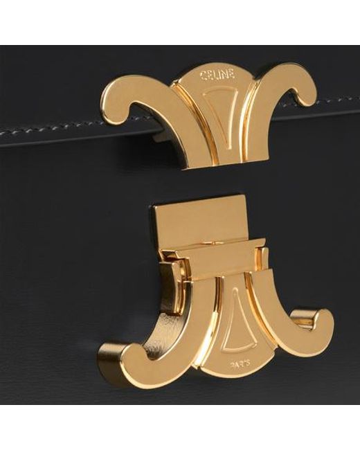 Céline Black Teen Triomphe Bag