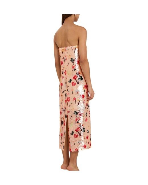 Tory Burch Pink Mesh Dress