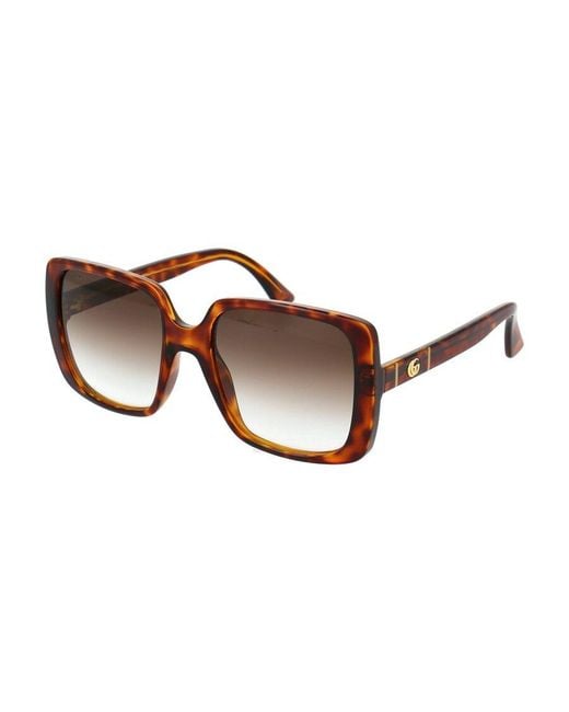 Gucci Multicolor Eyewear Oversized Square Sunglasses