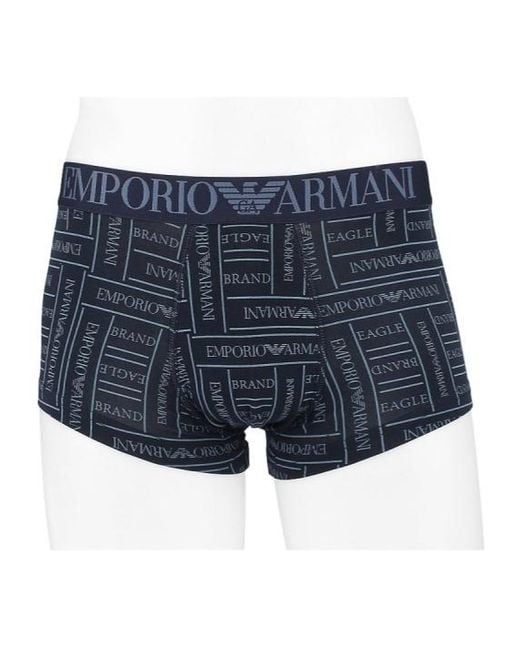 Emporio Armani Blue Logo Underwear for men