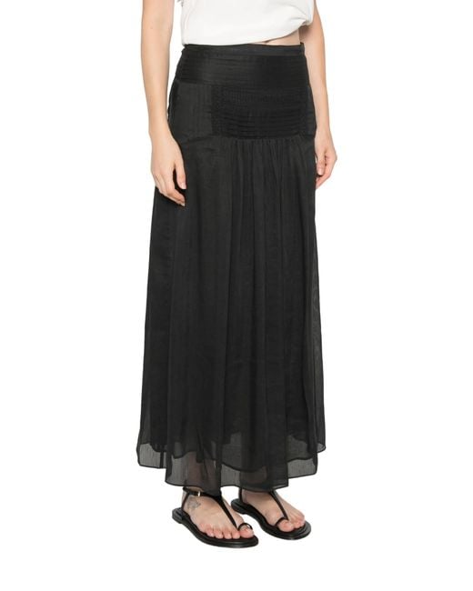 Isabel Marant Black Pylka Jupe